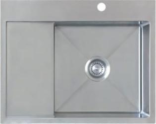 Zlewozmywak Berg STALOWY BERG ACERO 1,0 MOCP - SZCZOTKOWANA