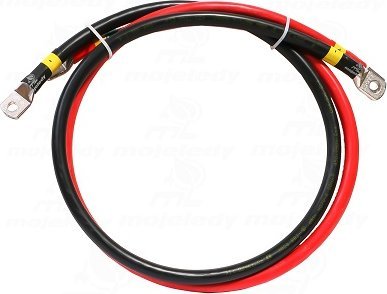 Mojeledy 2x 150cm kabel łączeniowy akumulatora 50 M8