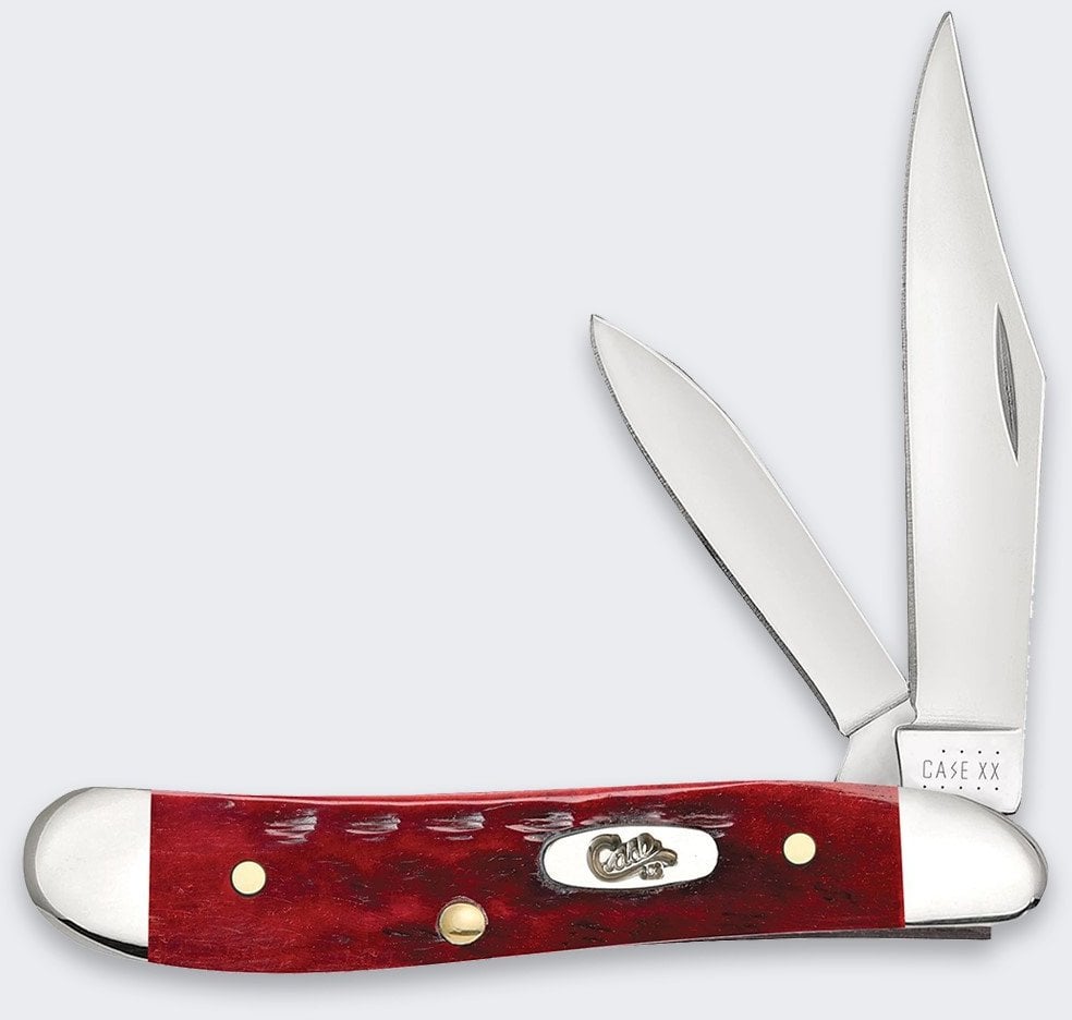 Nóż Składany Case Pocket Worn Peanut SS Old Red