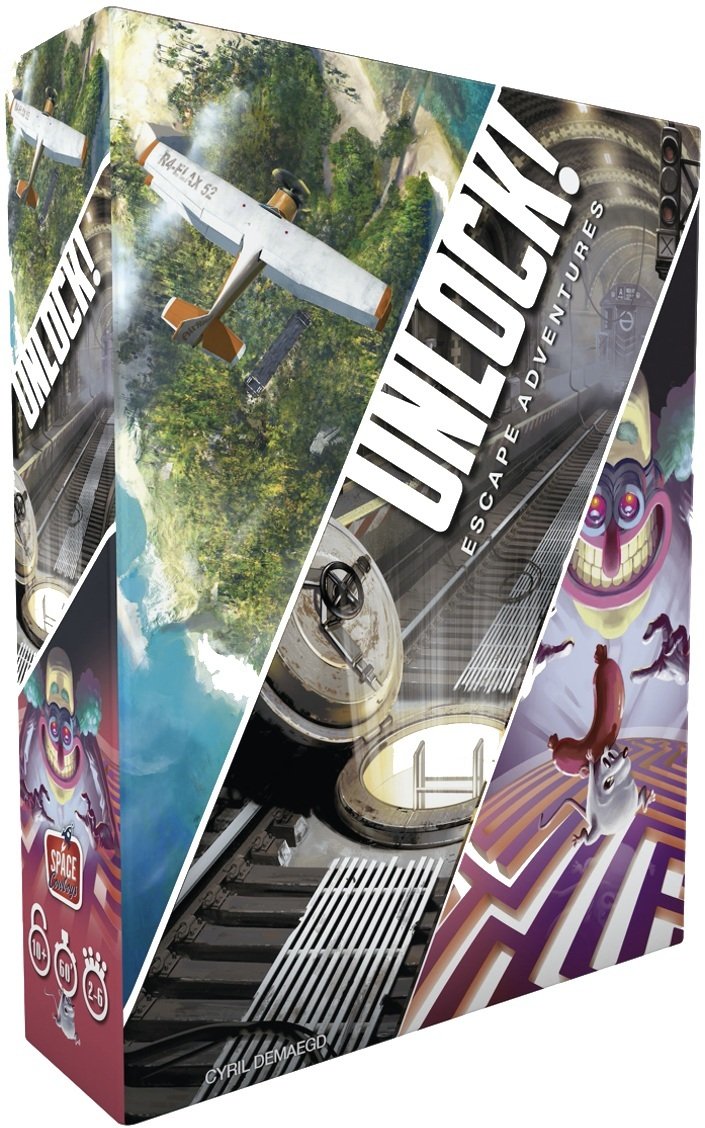 Asmodee Gra planszowa Unlock! Escape Adventures (wersja duńska)