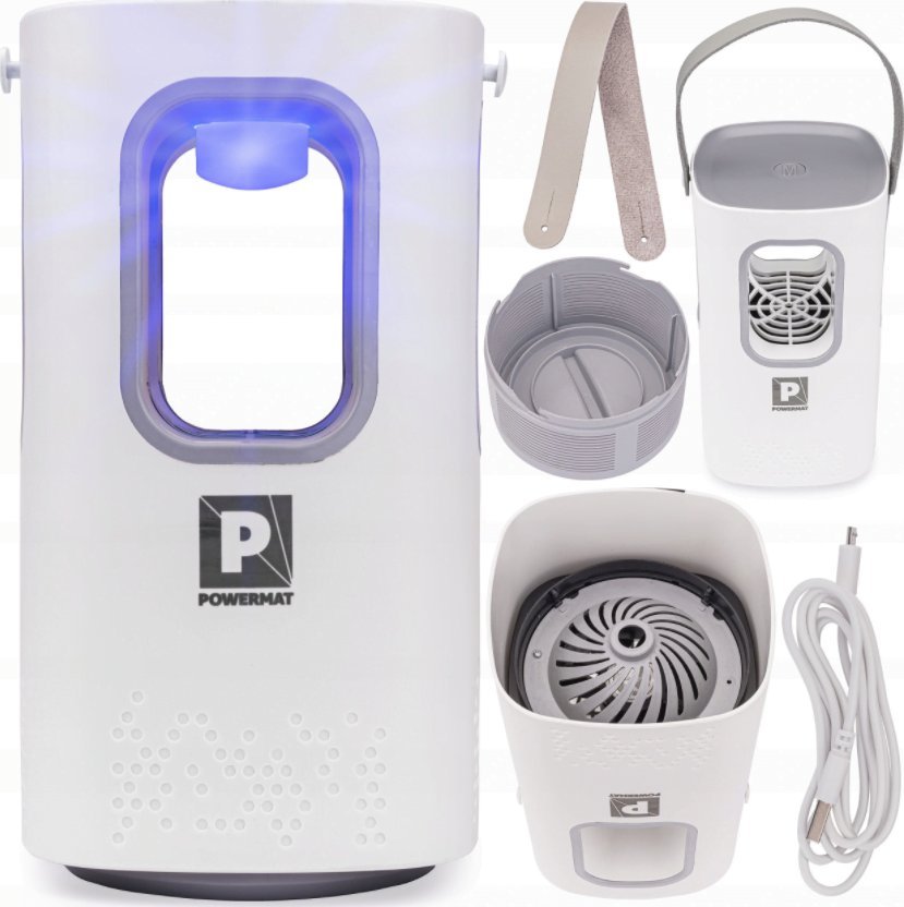 Powermat Lampa owadobójcza UV LED Owady Muchy Komary USB Powermat PM-LOUV-40T