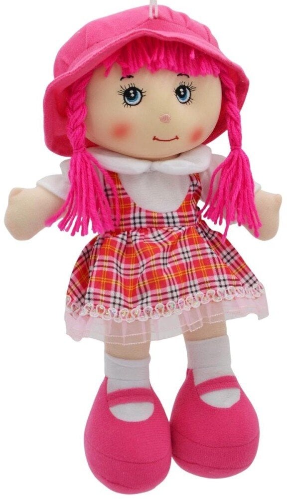 Victoria Sport LALKA PRZYTULANKA Przytulanka z dźwiękiem - ciemny róż