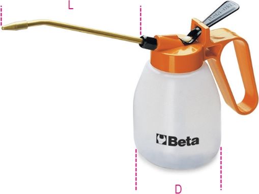 Beta Tools BETA OLEJARKA CIŚNIENIOWA BETA 1752 RURKA METALOWĄ ( poj. 500 cc ) BE1752-500