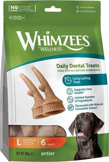 Whimzees Whimzees Przysmak Dla Psa Wege Róg L 6szt