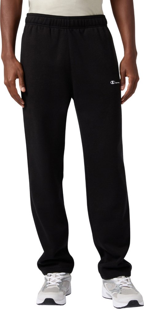 Champion Spodnie męskie dresowe Straight Hem Pants czarne 221801 KK001 S