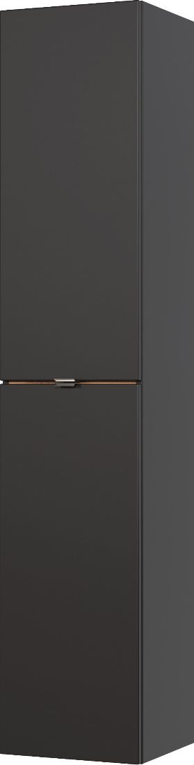 Comad Szafka łazienkowa CAPRI 35 cm czarna mat słupek COMAD