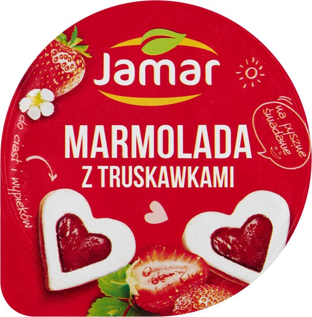 Jamar Jamar Marmolada z truskawkami 250 g