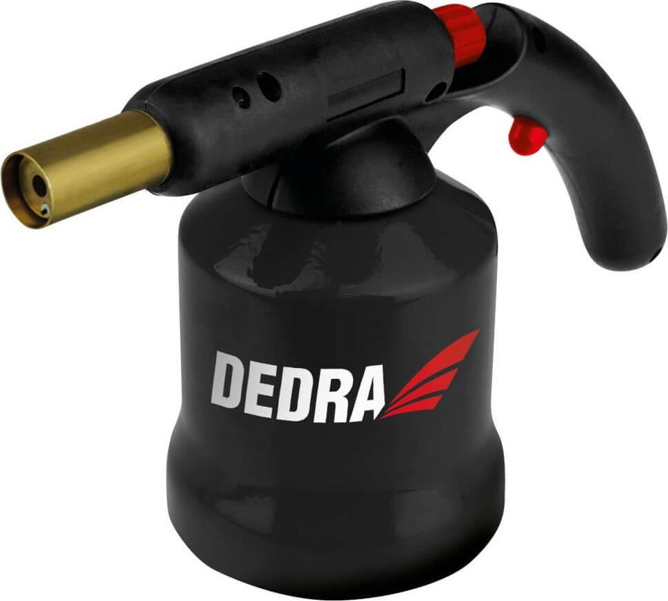Dedra Lampa lutownicza gazowa z zapłonem PIEZO, metalowa obudowa