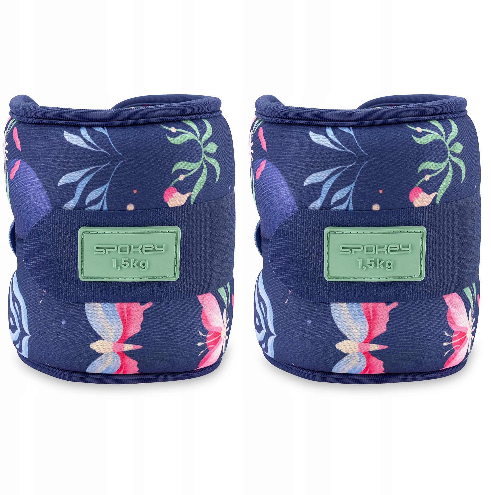 Obciążenia na kostki i nadgarstki 2x 1,5 kg Spokey THE BLOOM FORM