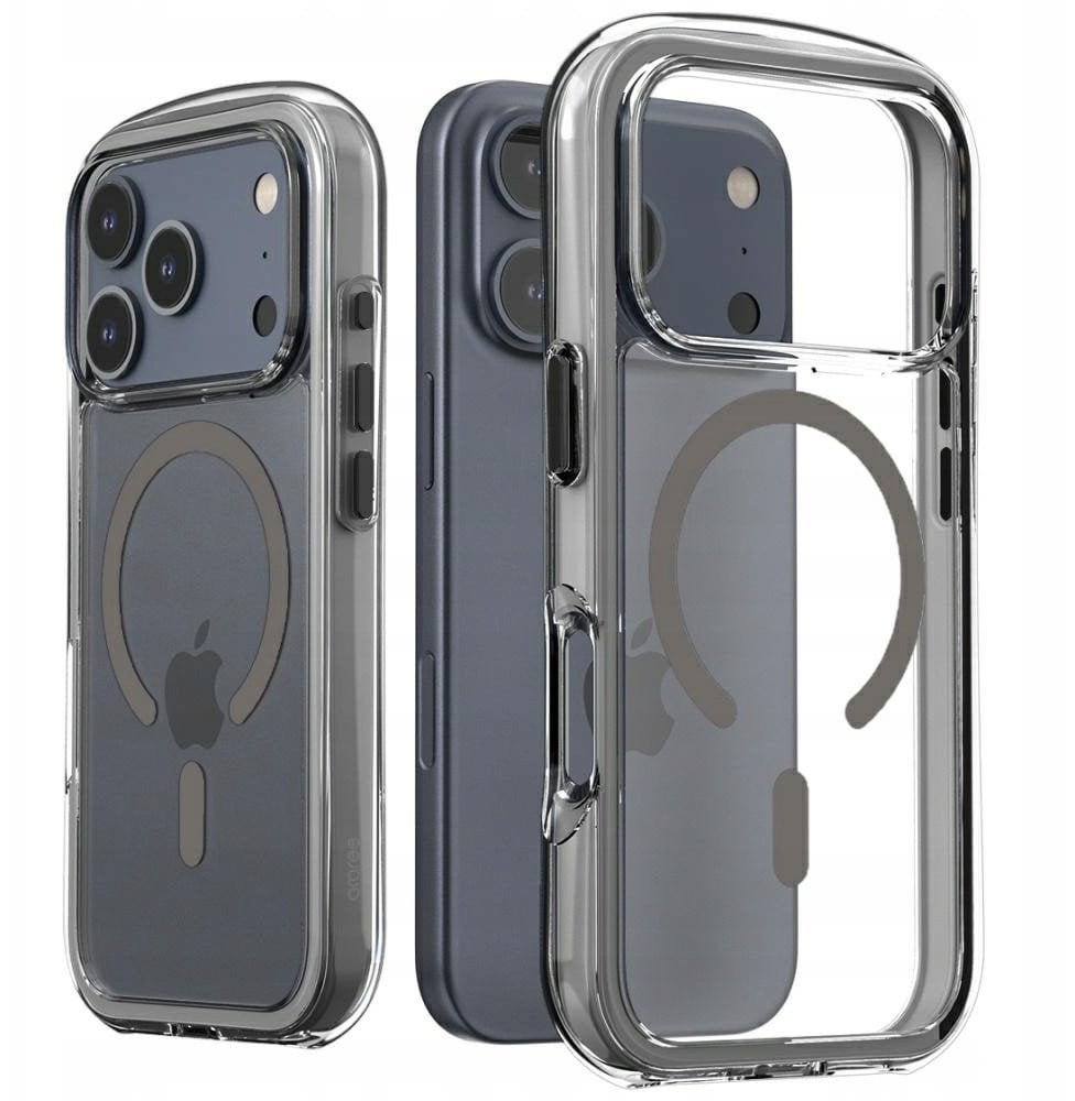 Araree Duple M Air MagSafe Case for iPhone 17 Pro Gray