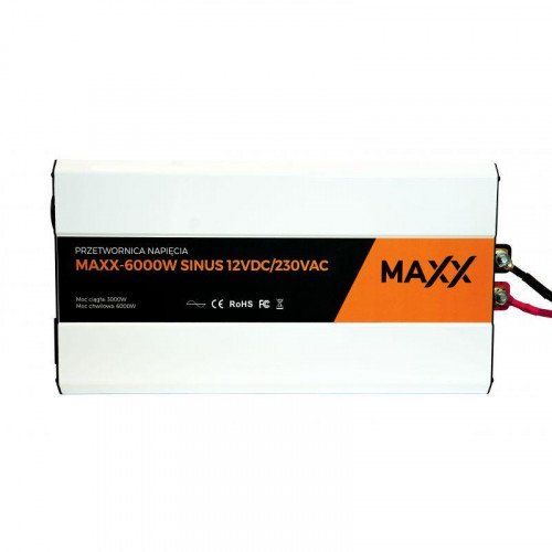 Przetwornica napięcia Maxx Sinus 12V/230V 6000W