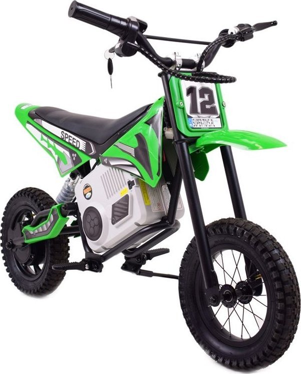 REWELACYJNY MOTOR CROSSOWY SPEED POMPOWANE KOŁA, STALOWA RAMA 36V/A9901 EDUKAMP