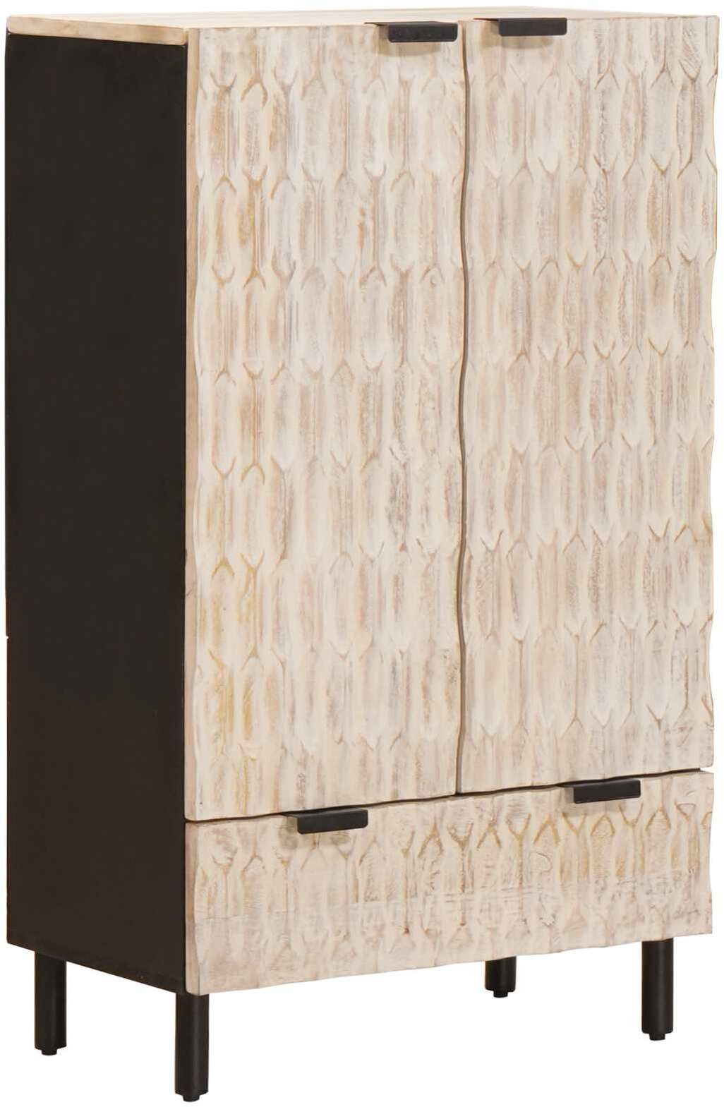 vidaXL Highboard biały