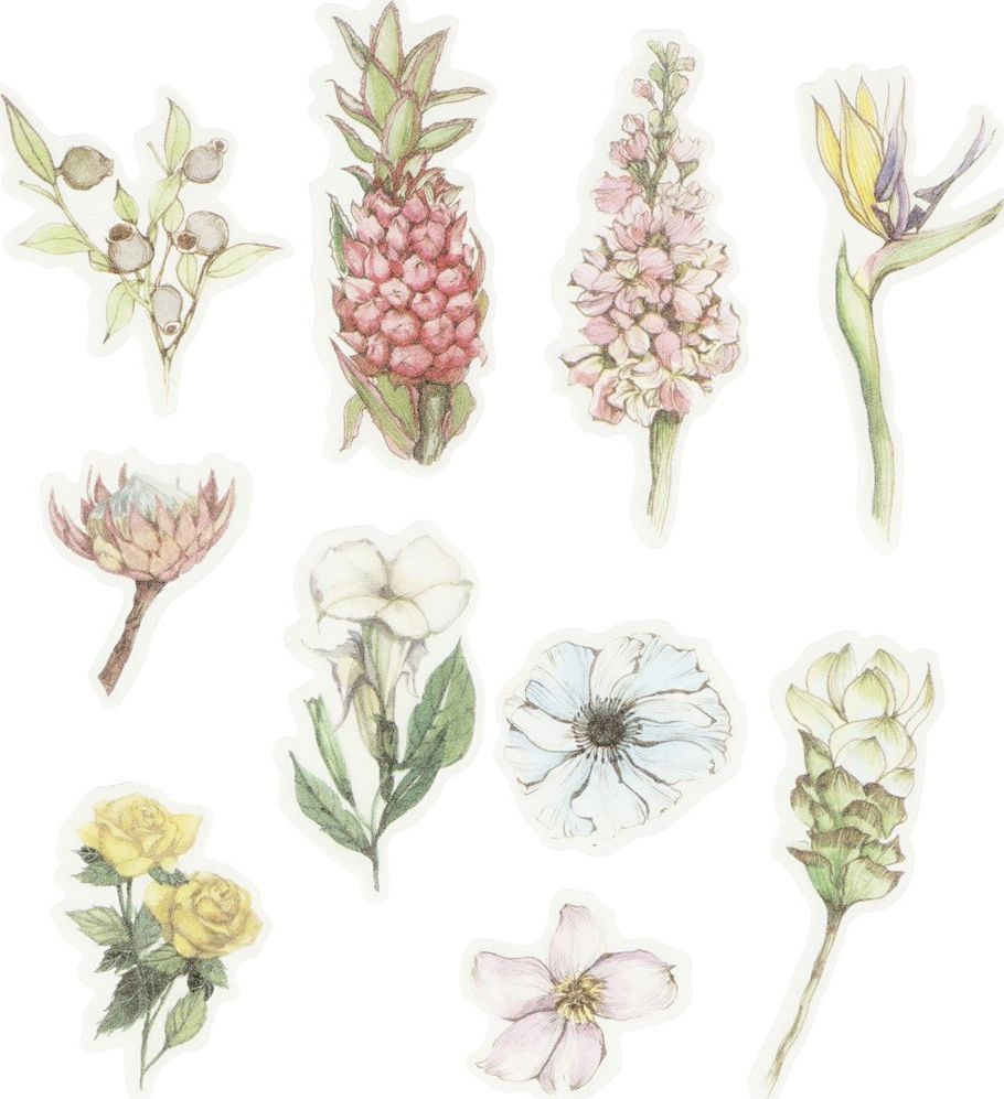 Creative Company Naklejki Washi Kwiaty