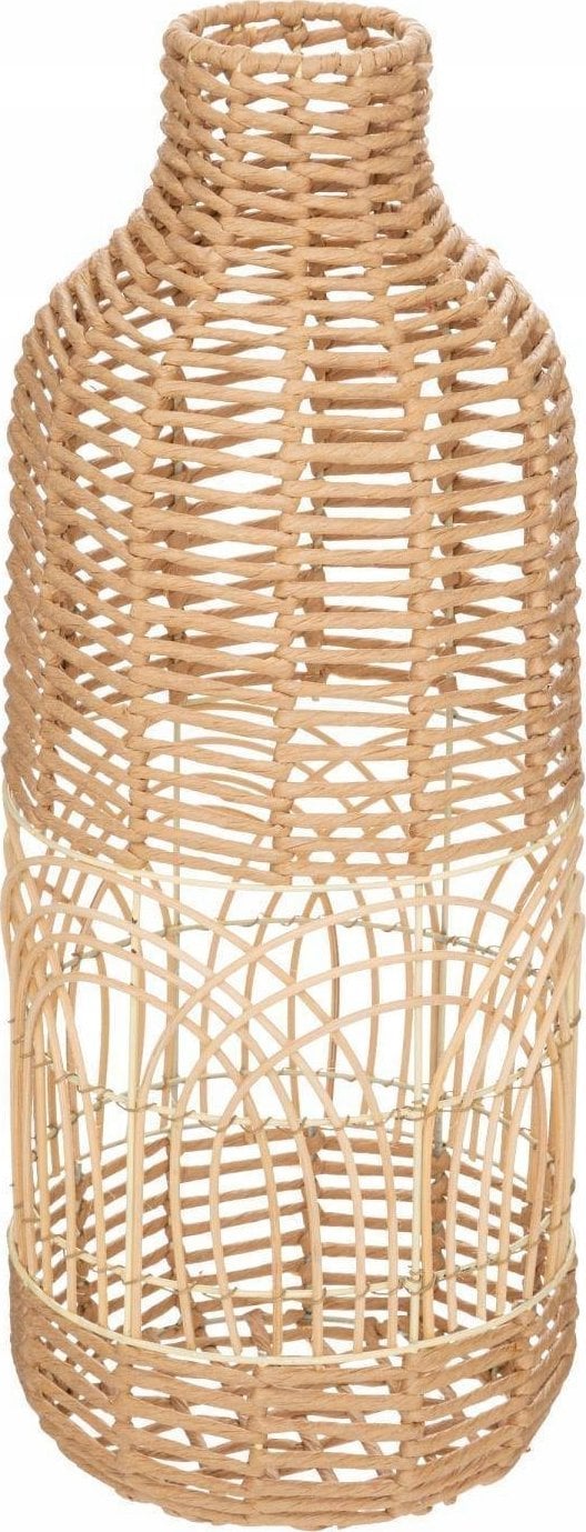 Atmosphera Wazon dekoracyjny z rattanowej plecionki Lour, 55 cm