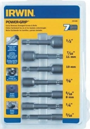 Irwin IRWIN WYCIĄGACZ SWORZNI KPL. 7szt. 3/16" - 1/2"