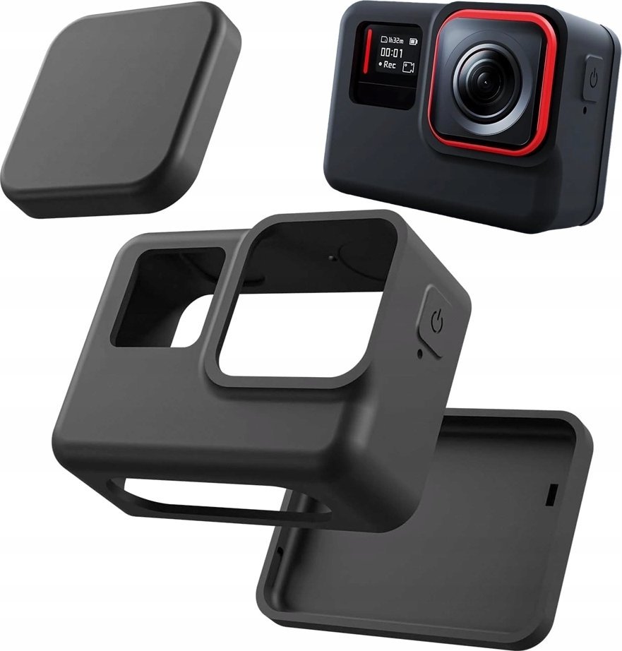 Telesin Silikonowa obudowa z osłoną obiektywu Insta360 Ace Pro