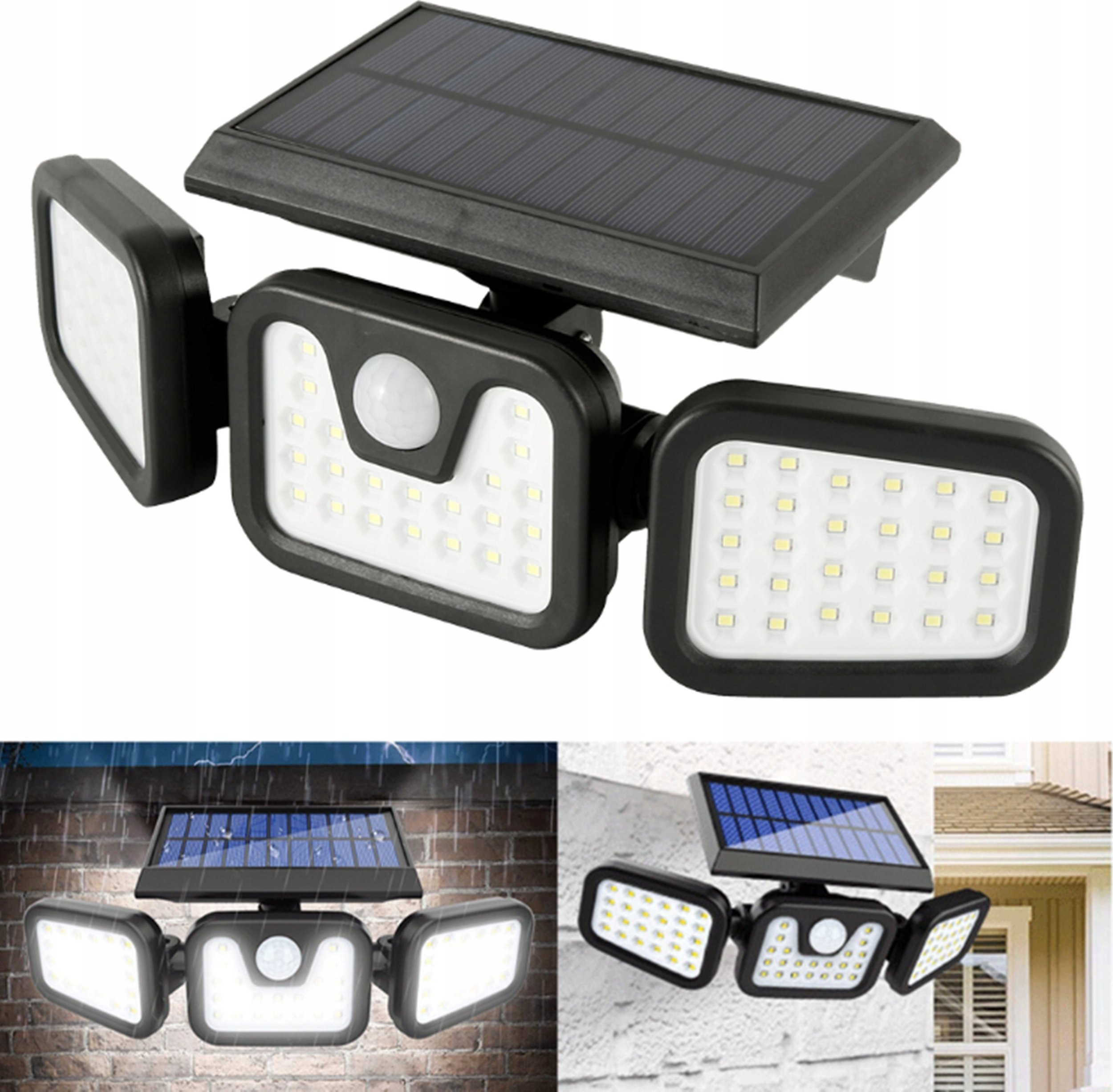 Panel solarny 74 LED