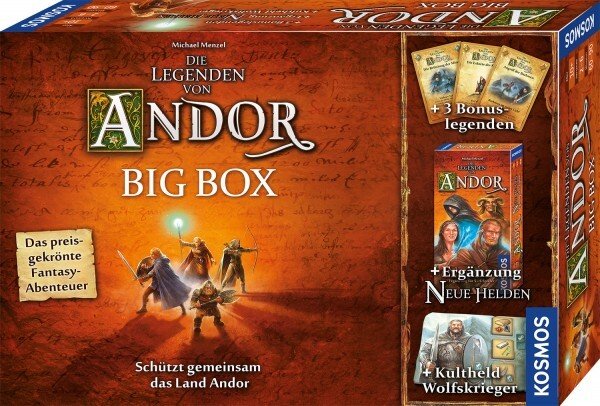 Kosmos Andor The Legends of Andor - Big Box Gra karciana Podróż / przygoda