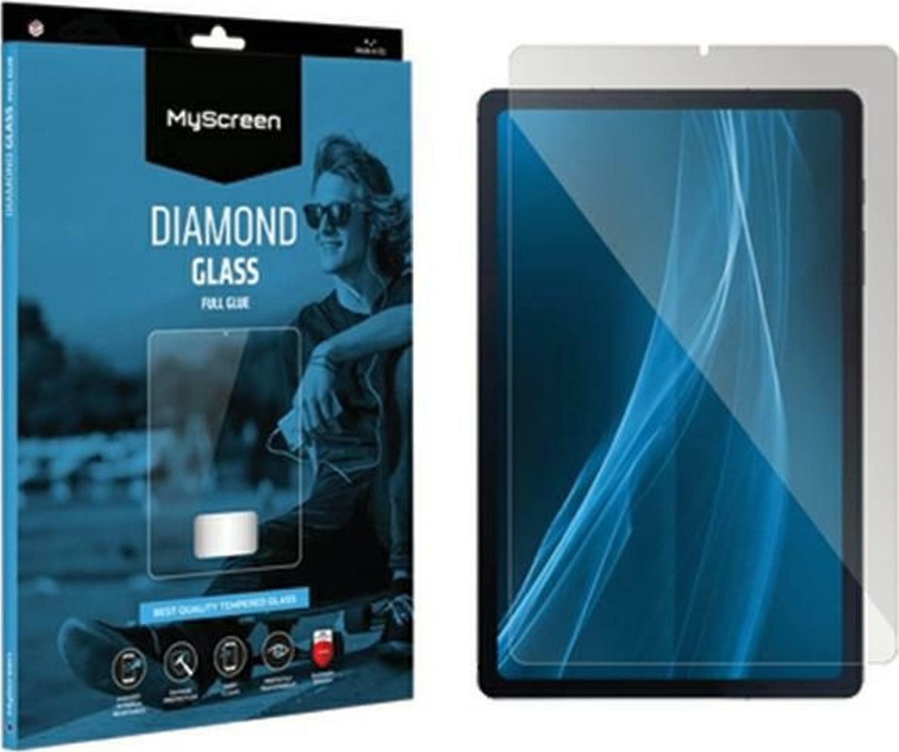 MyScreen Protector MyScreen Protector - Szkło hartowane do Apple iPad Air 13" (2024) DIAMOND GLASS do Szkło hartowane do Apple iPad Air 13" (2024) DIA
