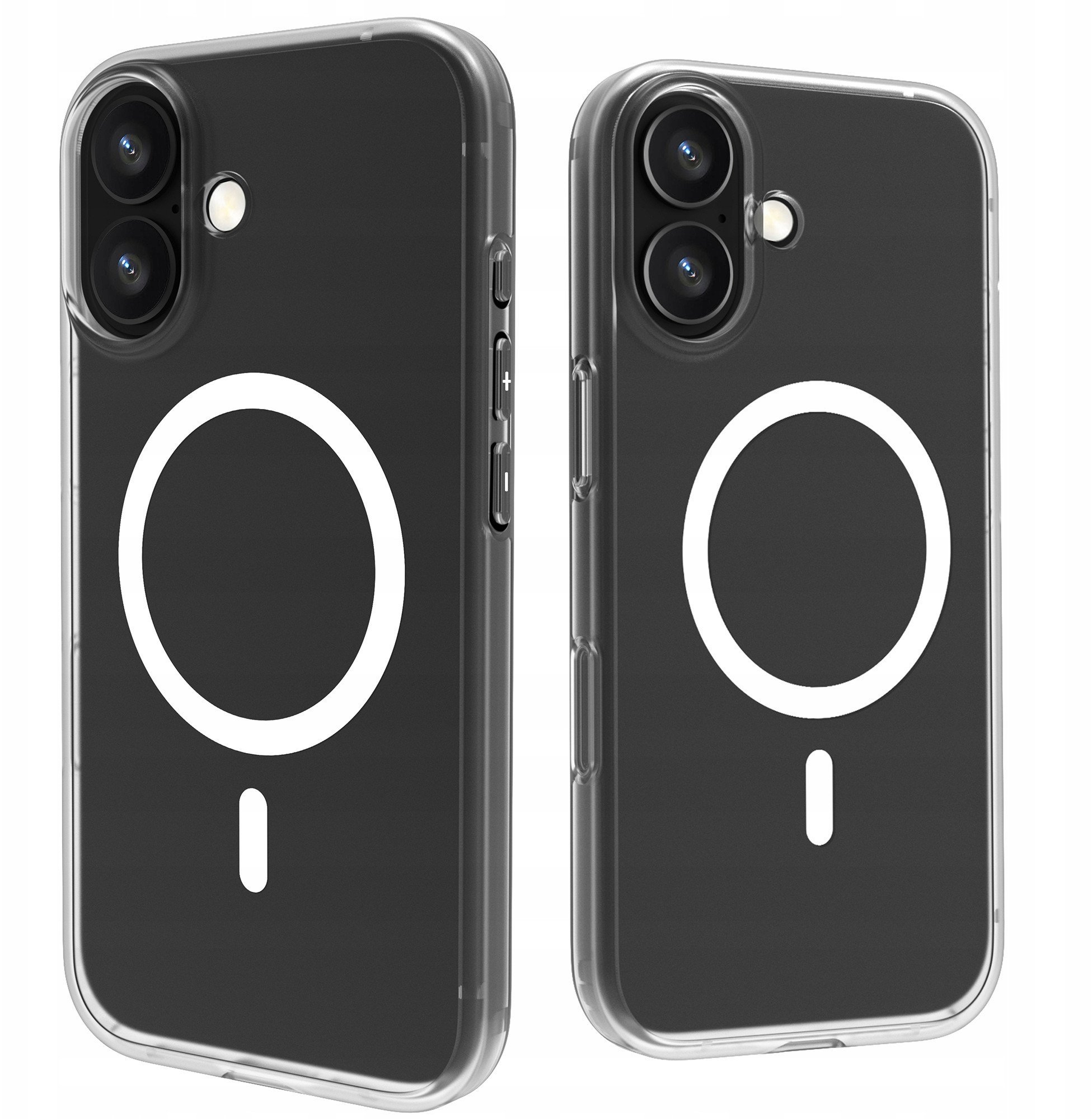 Etui Roobix Clarion MagSafe do iPhone 17 - przezroczyste