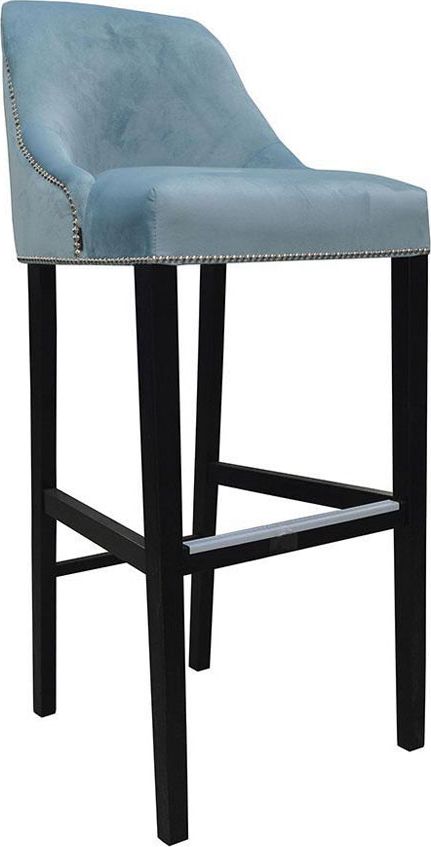 Elior Tapicerowany hoker z oparciem - Leksur 68 kolorów