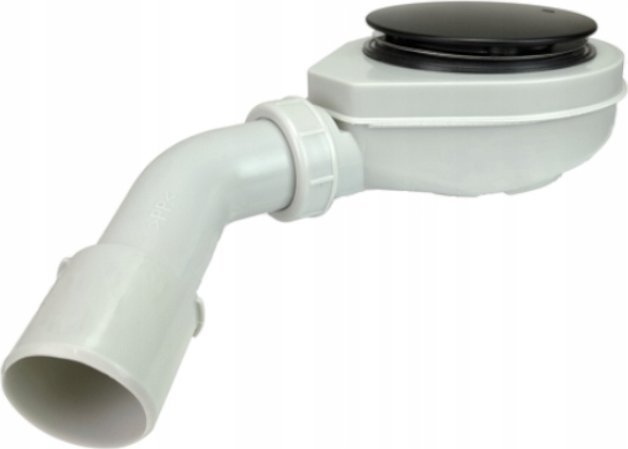 Syfon Tycner TRAY SIPHON 90 TOP-CLEA CHRO BLACK MAT