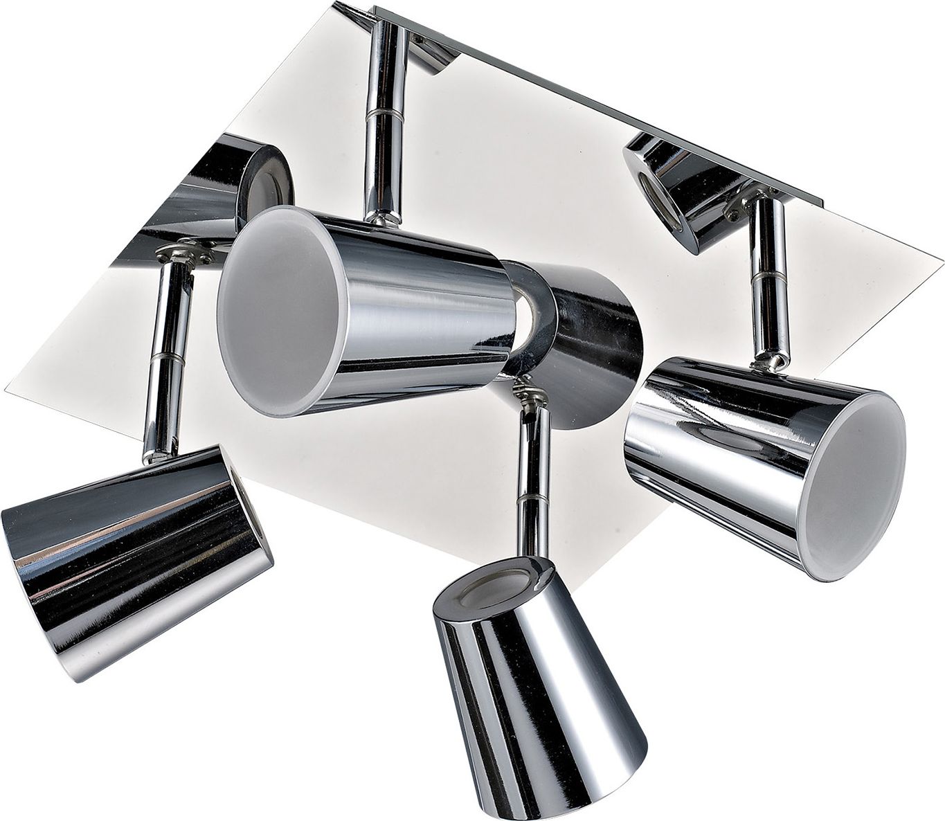 Lampa sufitowa Italux Spot sufitowy chrom Italux Elmira LED HP-503RA-04-8571A