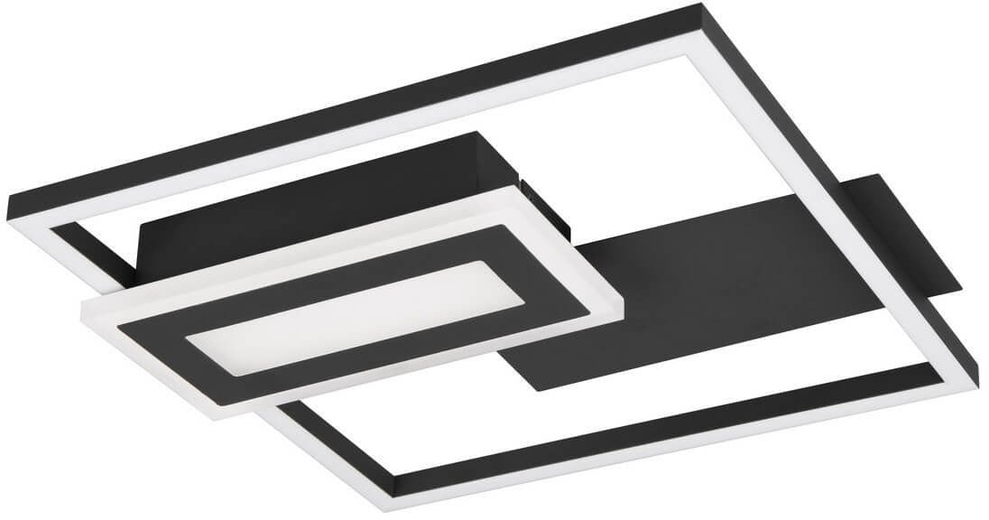 Ledowy plafon Spiro R67862132 RL Light LED 22W 3000K prostokątny czarny