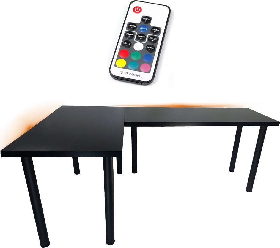 BIURKO GAMINGOWE NARONE DUE LED 240x80 PRODUCENT