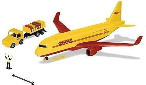 Siku World - Samolot transportowy DHL z akcesoriam