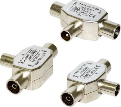 Vakoss Rozdziekacz antenowy RF na 2x RF (TC-A117S)