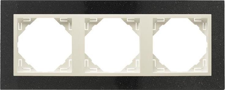 Efapel EFAPEL PETRA RAMKA 3-KROTNA GRANIT PERŁOWY 90930 TGP