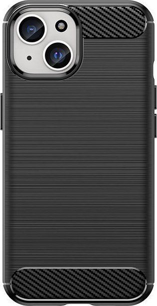 Braders Etui Carbon Case do iPhone 15 elastyczny czarny
