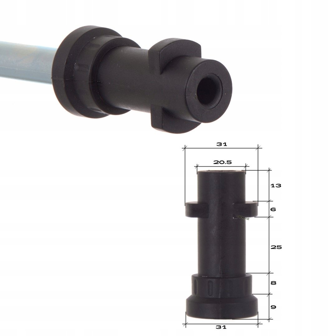 Severno Lanca + KOMPLET dysz do myjki KARCHER K2 K3 K4 K5 K6 K7 na szybkozłączkę