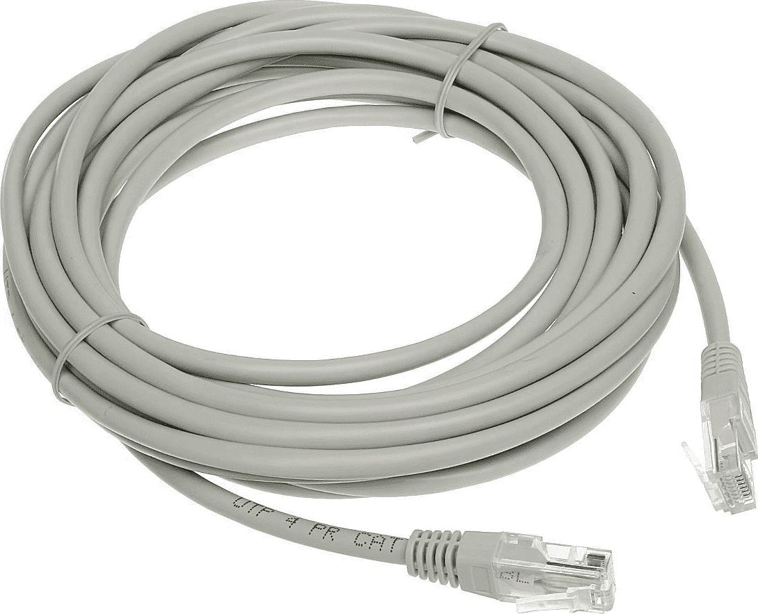 PATCHCORD RJ45/5.0-GREY 5m