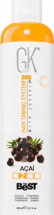 GK HAIR (Global Keratin) Global Keratin, The Best Acai, Hair Cream Treatment, For Smoothening, 300 ml For Women