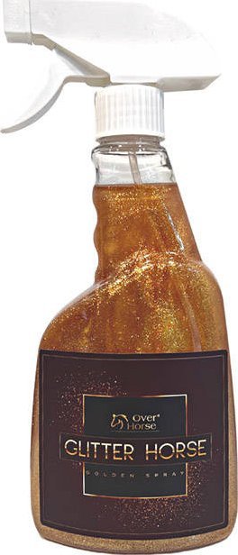 Over Horse Glitter Horse Golden mgiełka do sierści dla konia 500 ml