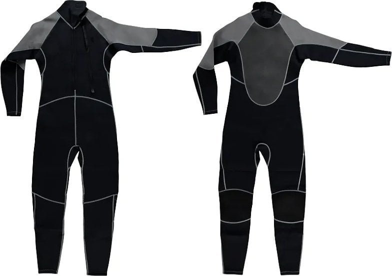 CS Aqua CS Aqua Wetsuit Unisex Neopren Black - Medium