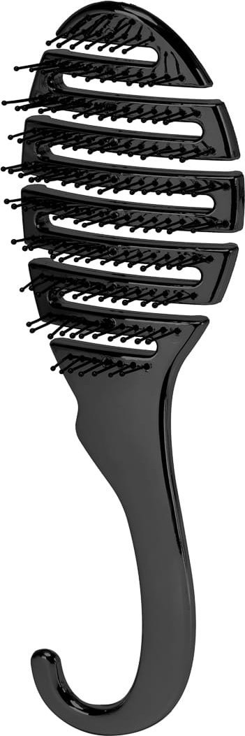 Activeshop Szczotka do włosów giętka P-1032 Czarna