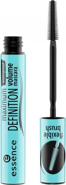 Essence Maximum Definition Waterproof Volume Mascara wodoodporny tusz do rzęs Black 8ml