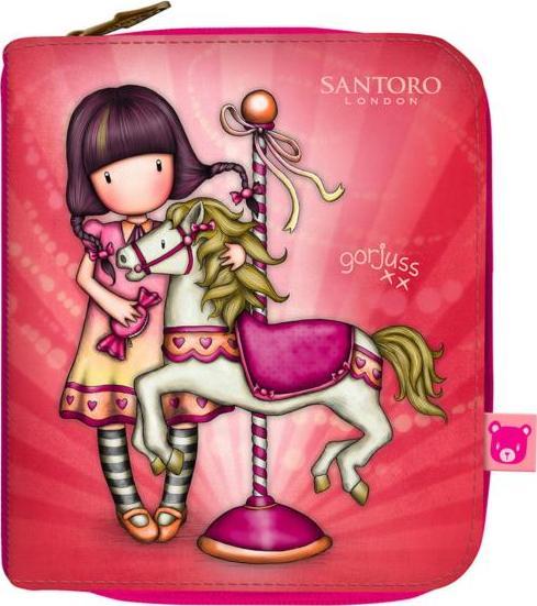 Santoro Składany Portfel Gorjuss Fairground Carousel