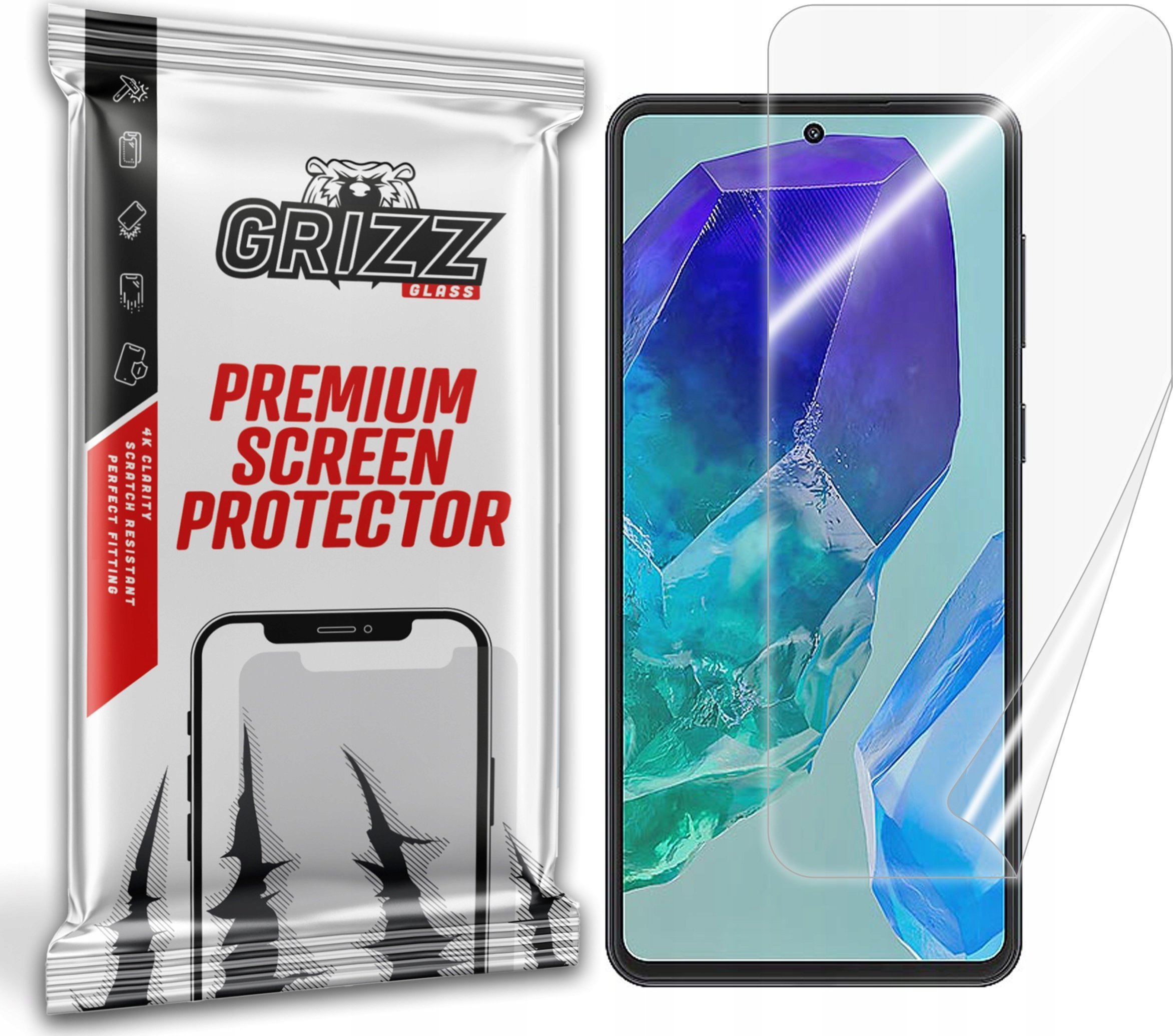 GrizzGlass Folia ceramiczna GrizzGlass CeramicFilm do Samsung Galaxy M55