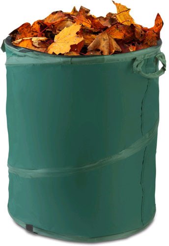 Kosz ogrodowy na liście trawę składany tekstylny pojemnik 175 litrów