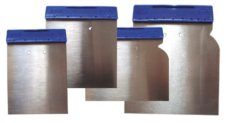 Mega Szpachelki japońskie zestaw 4el. stalowe - 01625