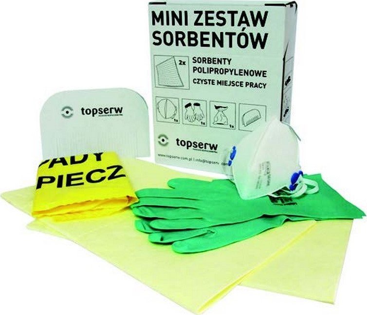 Topserw Zestaw startowy MINI, sorbent chemiczny (absorpcja 1,5 l)
