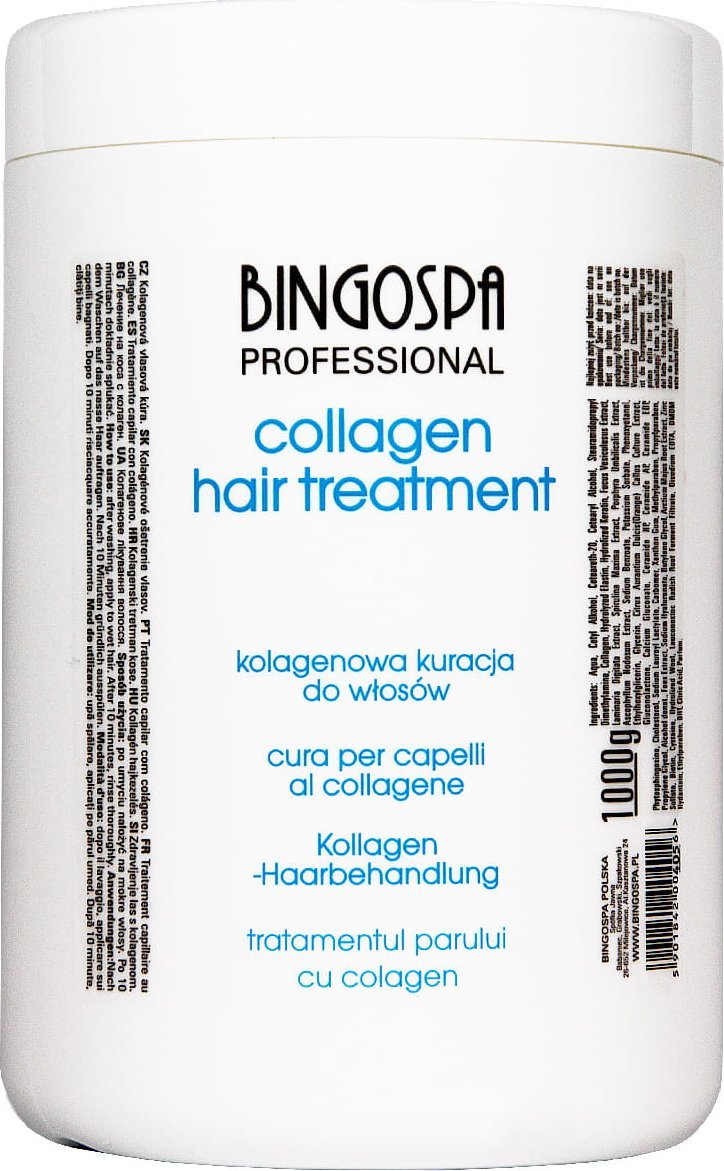 BingoSpa Kuracja kolagenowa do włosów BingoSpa