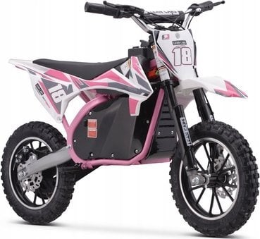 Lean Cars Motor Crossowy TRAIL KING Na Akumulator HP114E Różowy