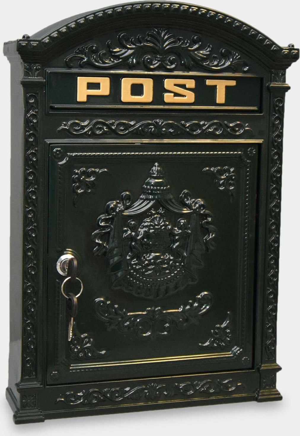 rzezbyzbrazu Rustykalna Skrzynka na Listy Zieleń