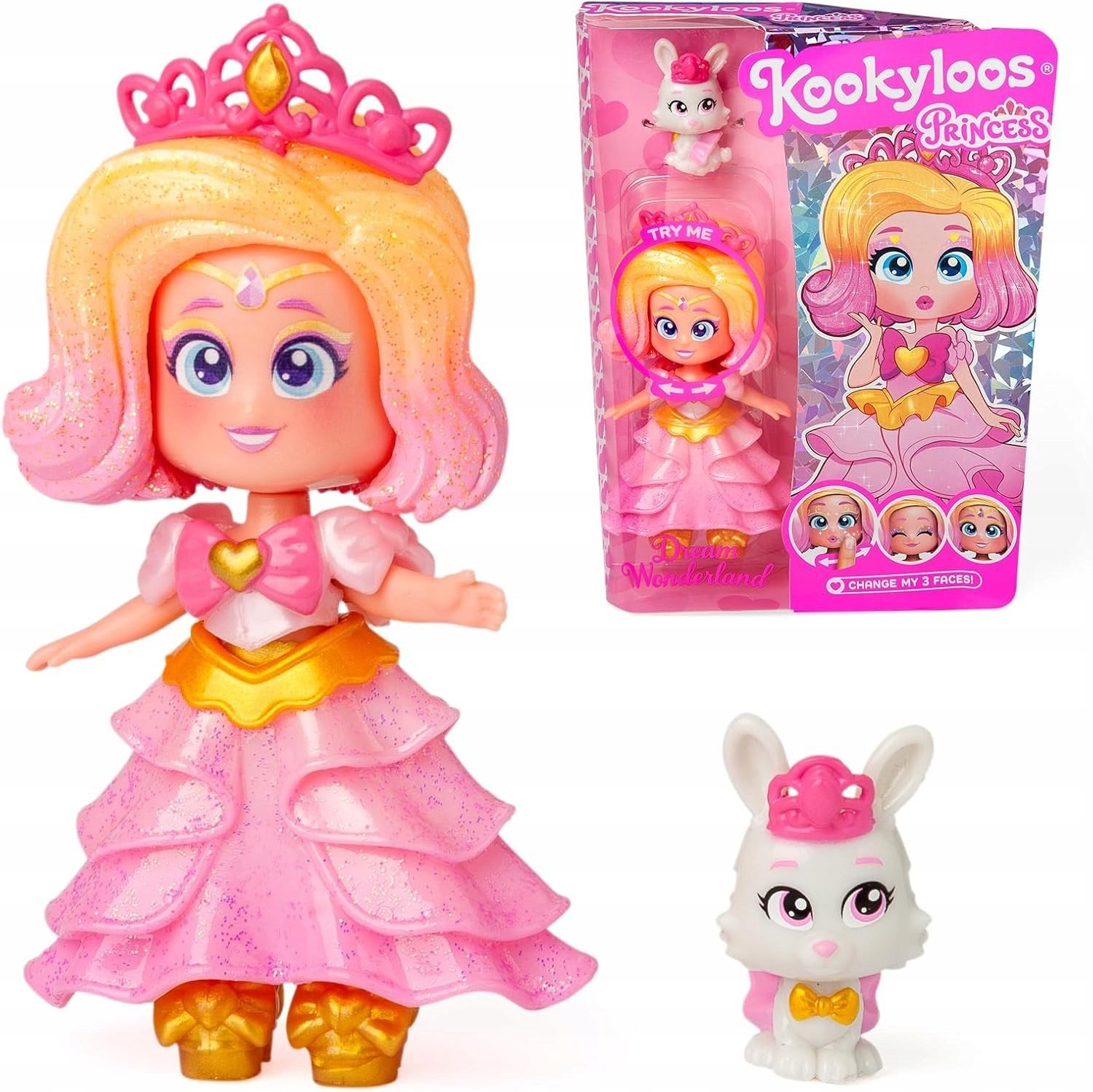 *****KOOKYLOOS Princess Doll disp/6 38949